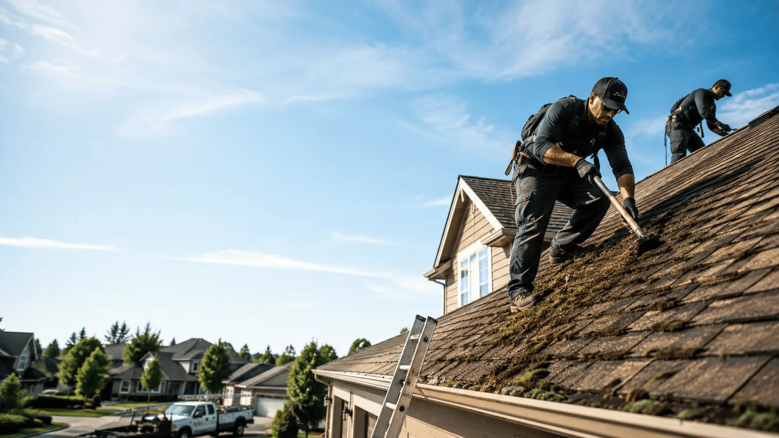 Roof Moss Removal in Franklin, IL near me